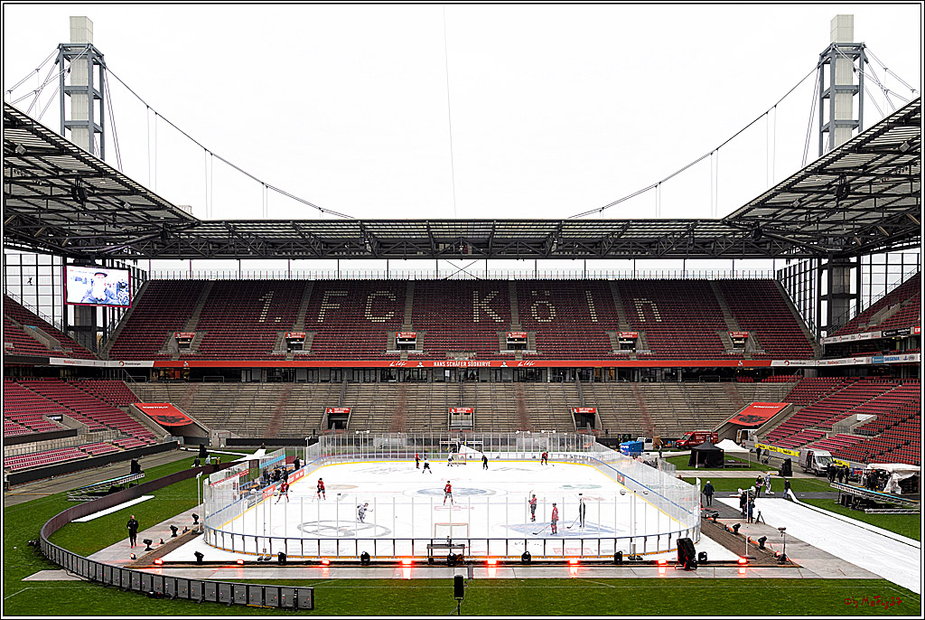 PENNY DEL WINTERGAME;  Kölner Haie Training; Köln, 02.12.2022